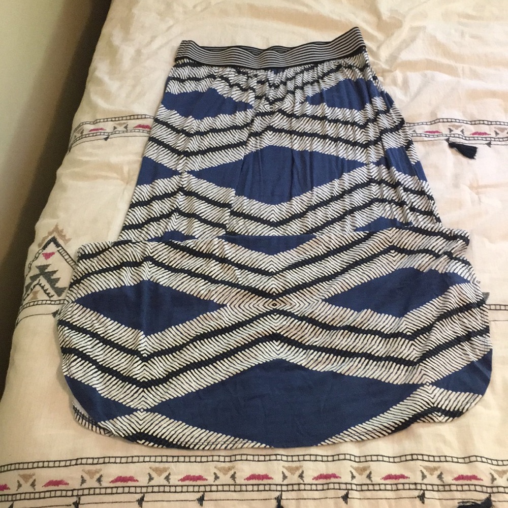 Anthropologie maxi skirt